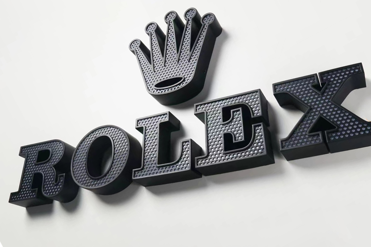 Metal Letters with Lights for Office Wall