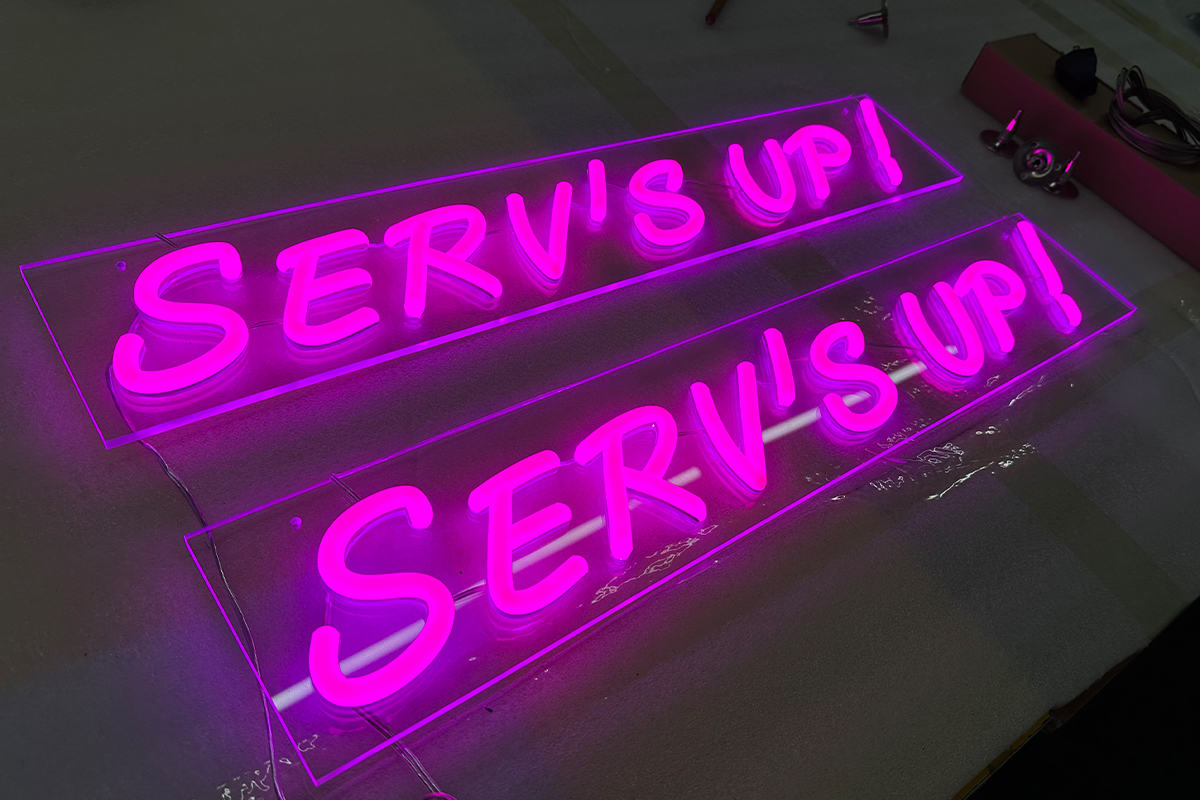 Neon Flex Signs Custom Flexible Lighted Signage