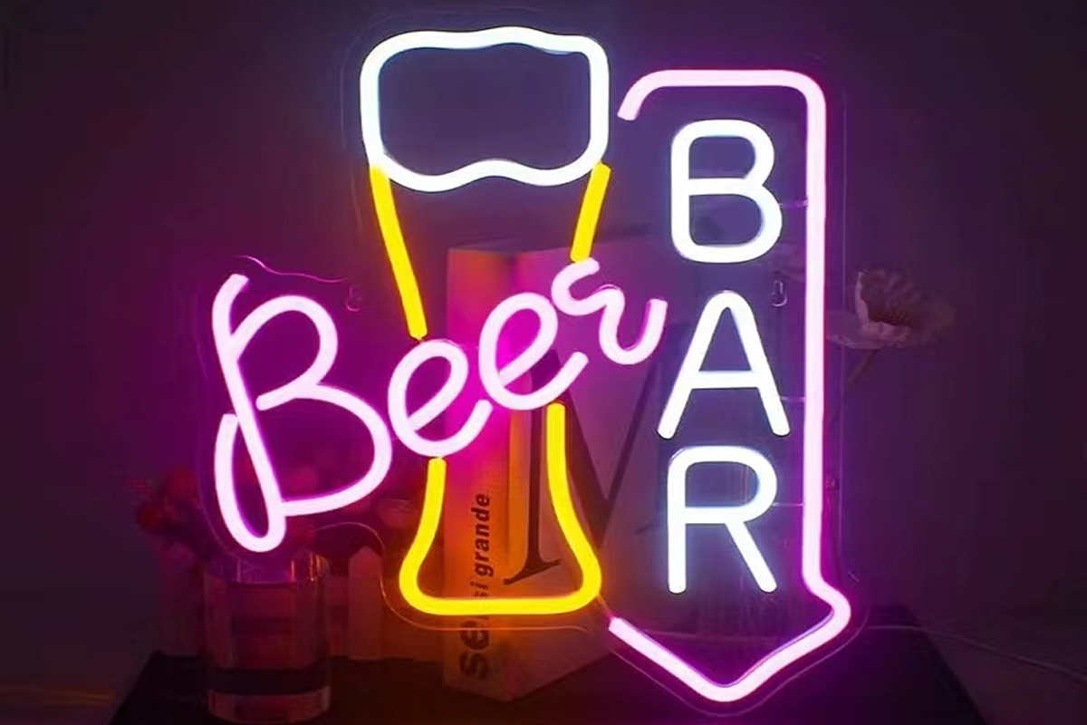 Custom Beer Bar Neon Signs