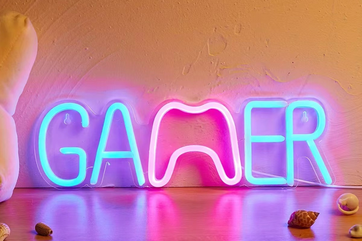 Custom LED Gamer Neon Sign