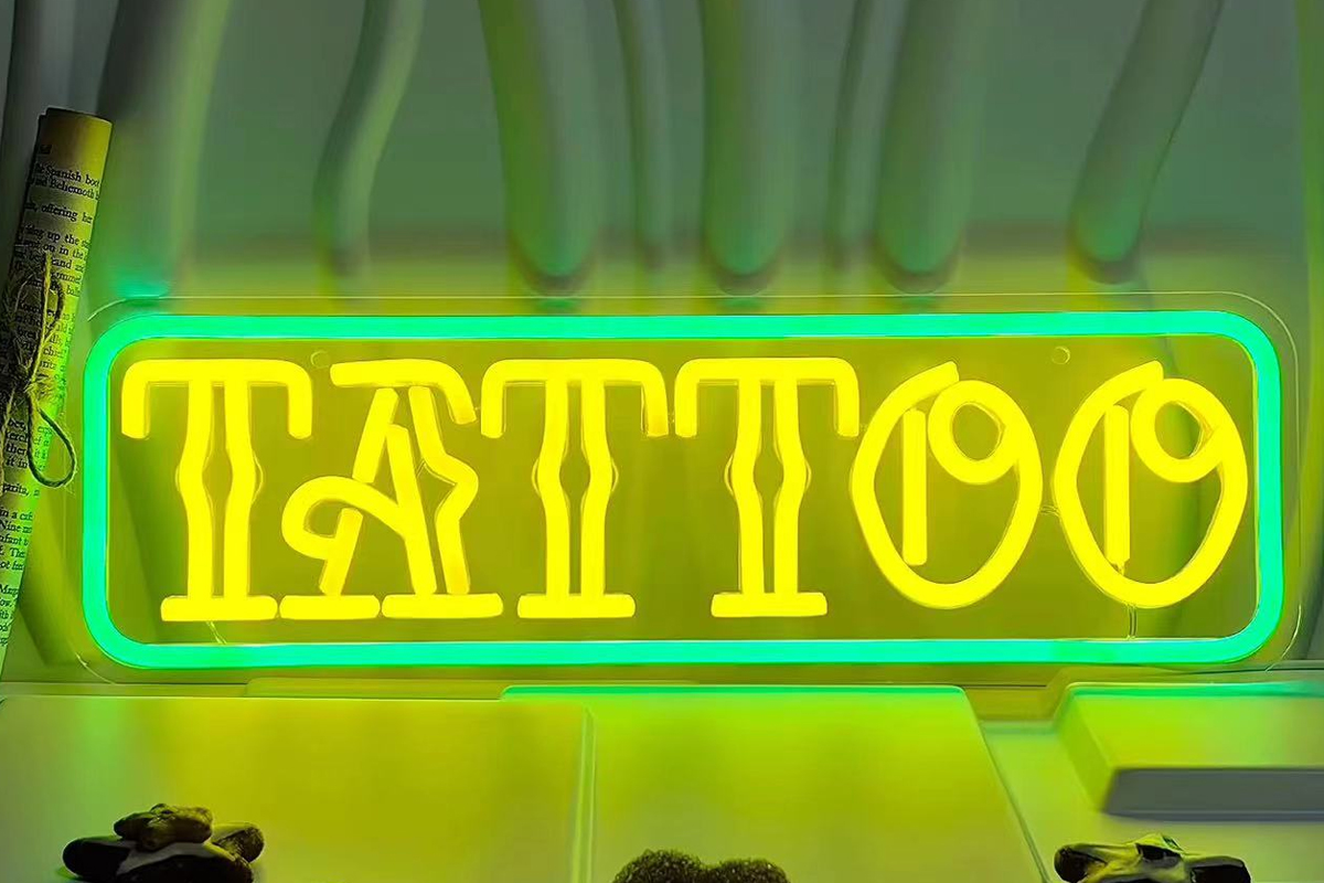 Custom Tattoo Neon Sign