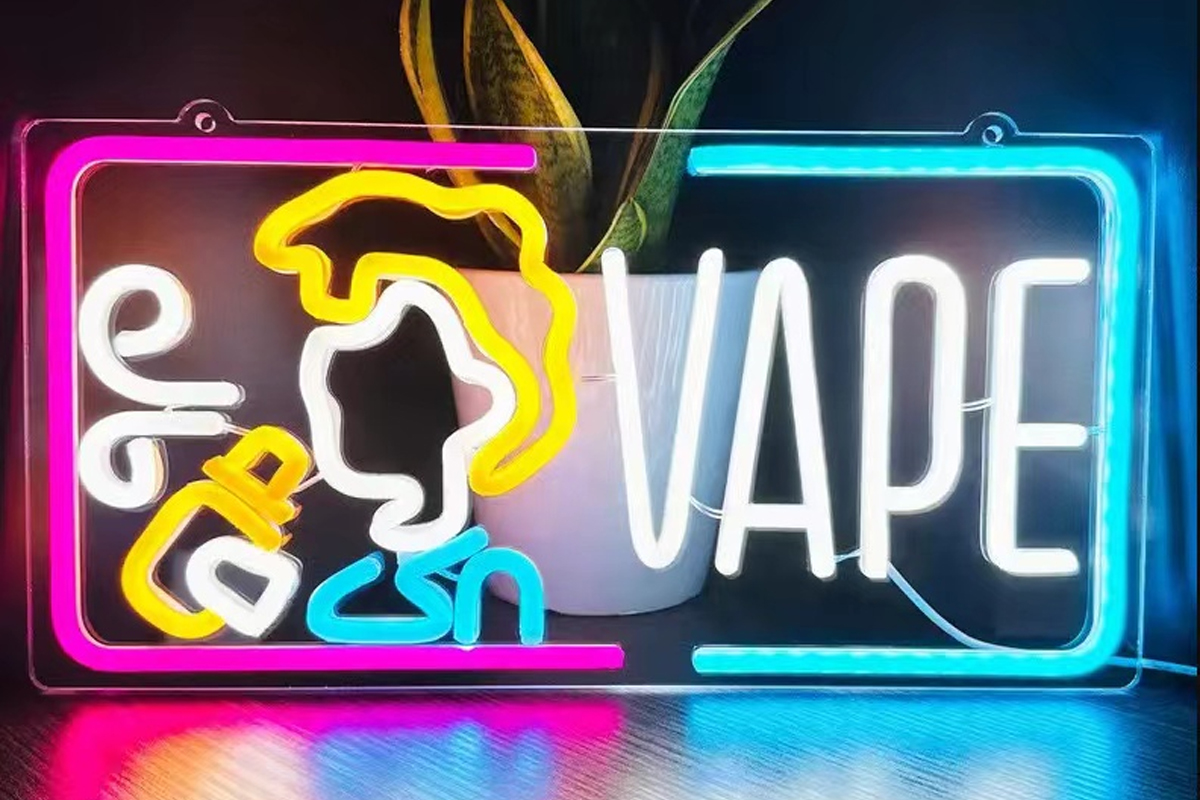 Custom VAPE Neon Signs for Shop