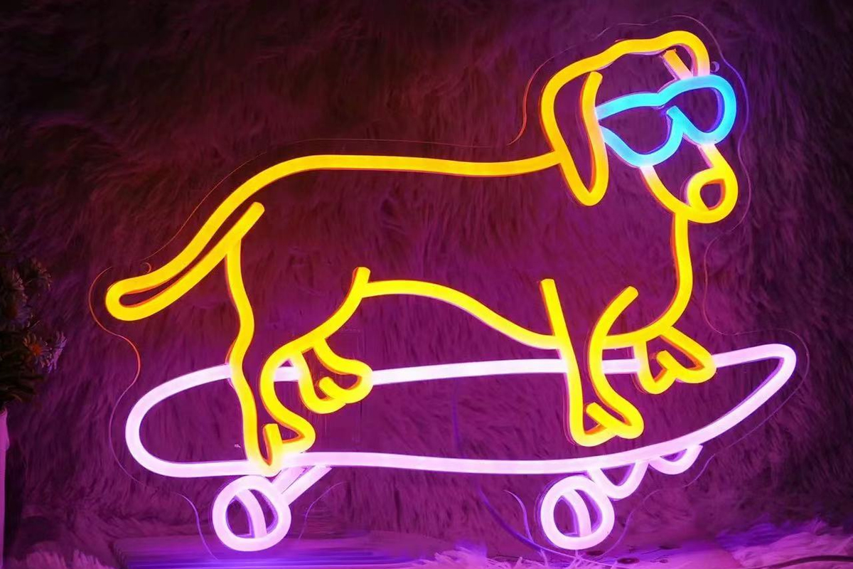 Custom Dog Neon Sign