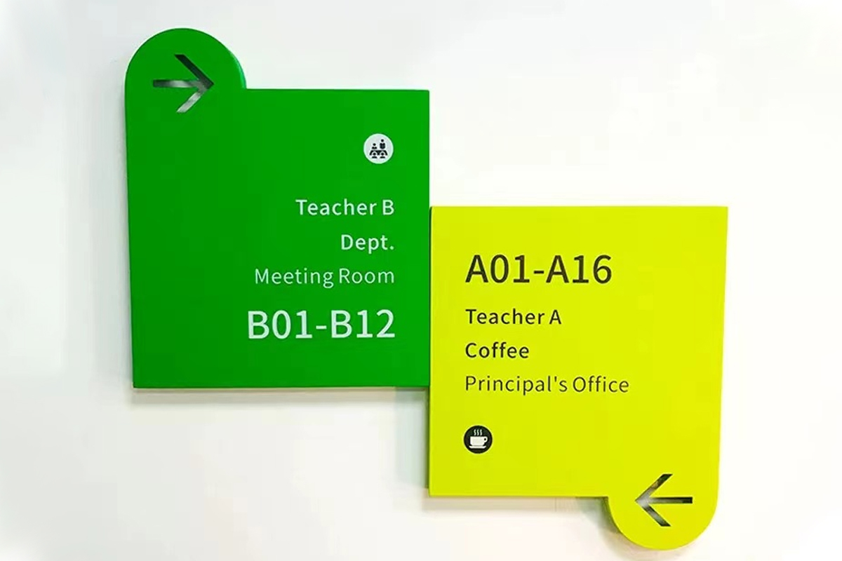 Interior Office Wayfinding and Directory Signs