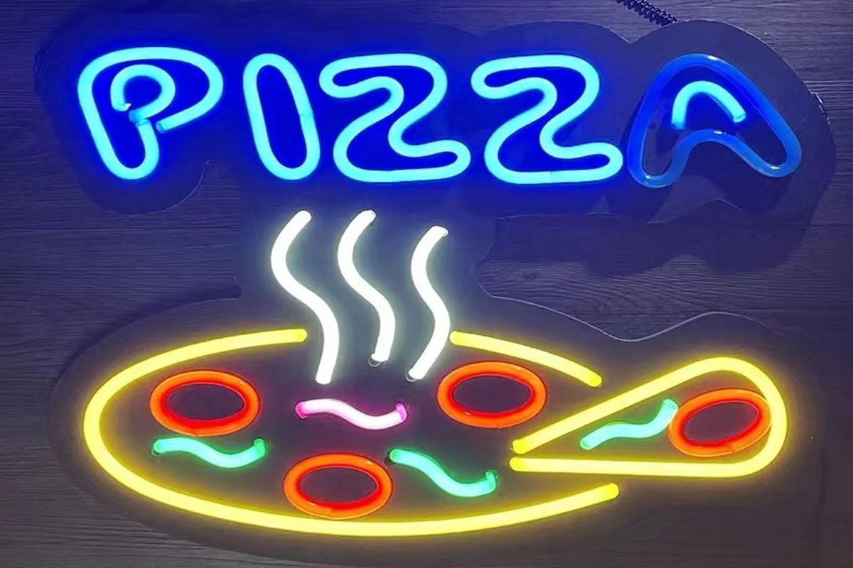 LED Pizza Neon Sign