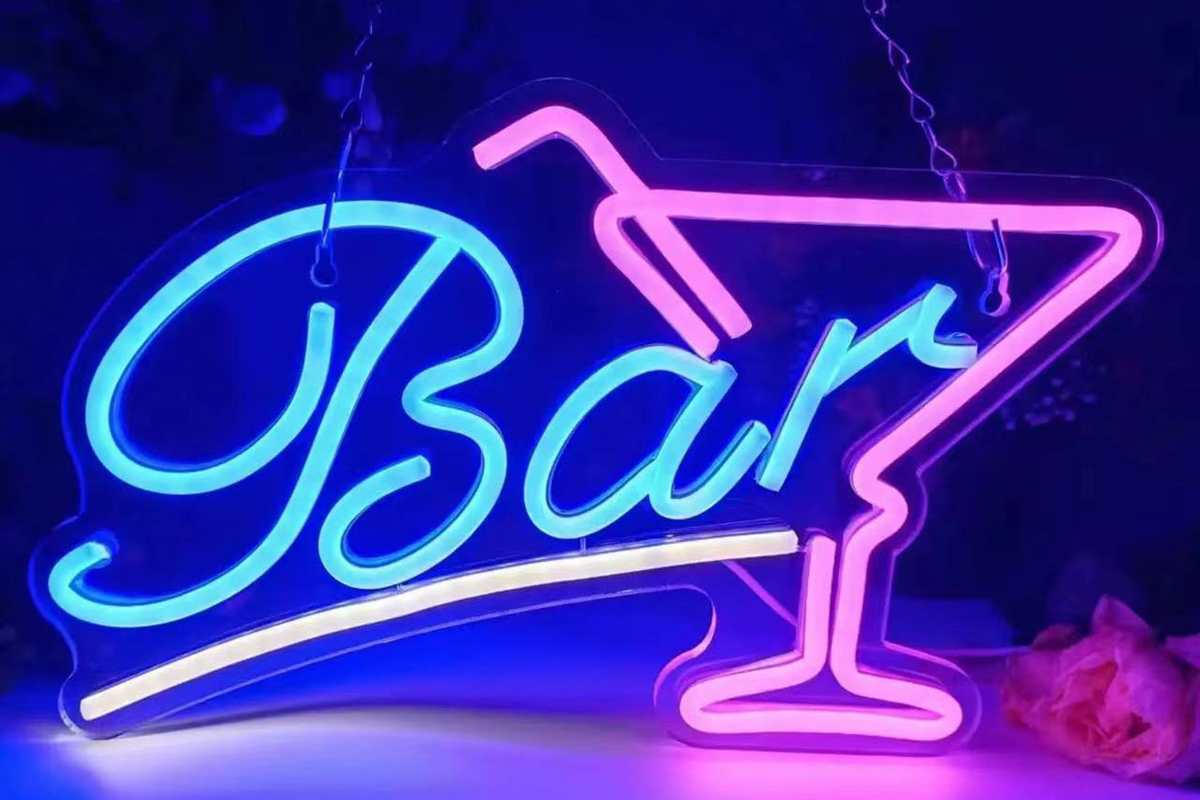 Personalised LED Neon Signs for Bar