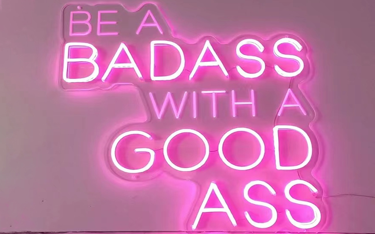 Custom Neon Long Inspirational Quotes