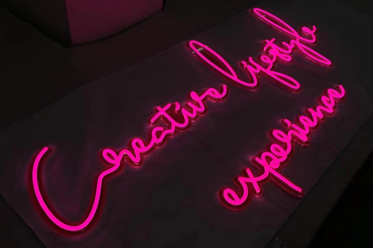 Exterior Neon Sign for Business Event