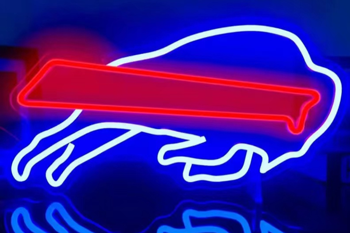 LED Buffalo Bills Logo Neon Sign