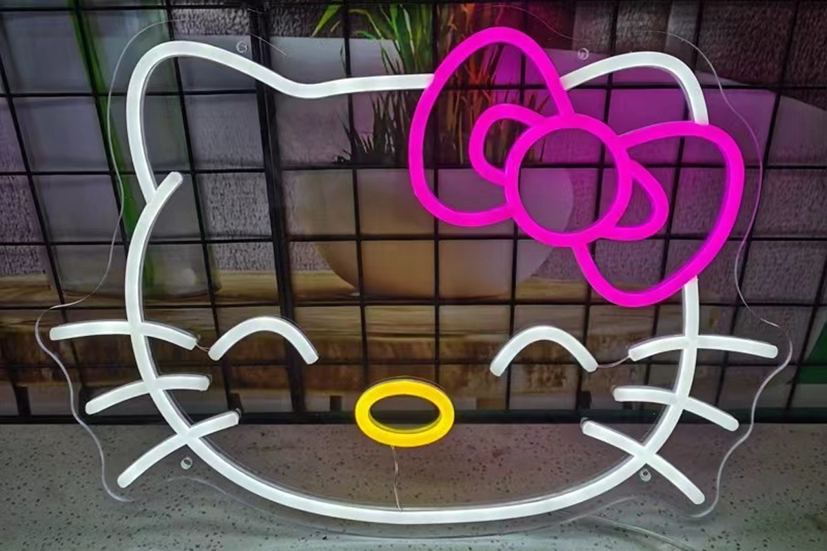 LED Hello Kitty Neon Sign