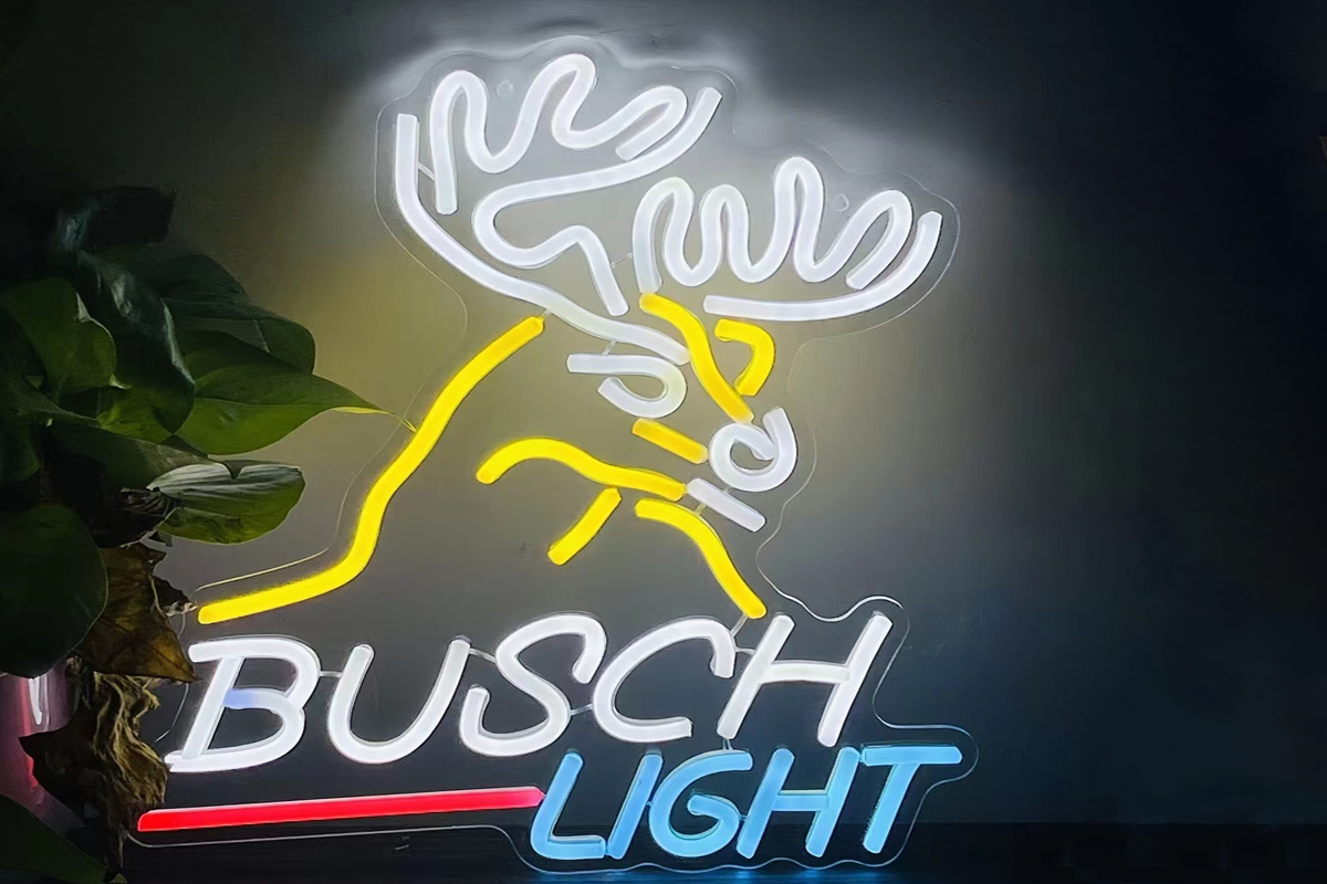 Personalised LED Busch Light Neon LED Signs